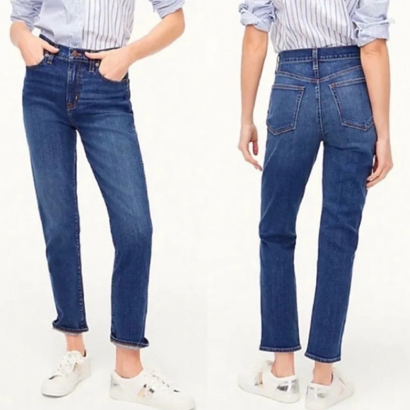 NWT J. Crew High Rise Classic Vintage Denim Jeans 27 - Picture 1 of 15